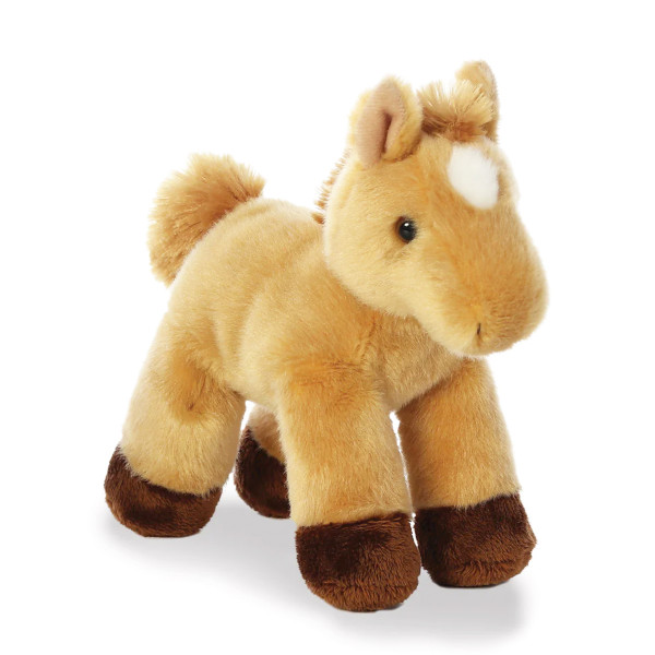 Plüsch Pferd Prancer, hellbraun, Mini Flopsies, 20cm, Aurora World