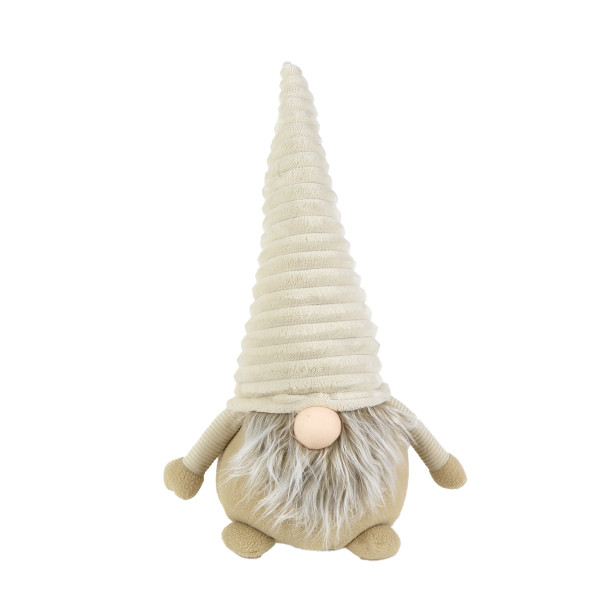 Deko Wichtel, Weihnachtswichtel beige, 54cm