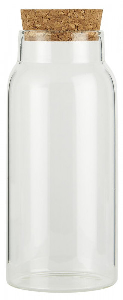 Glas Flasche mit Korken 330ml, Ib Laursen