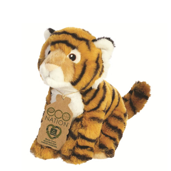 Plüsch Tiger, Bengalischer Tiger, Eco Nation, 23cm, Aurora World