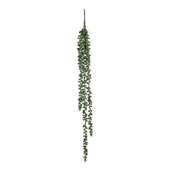 Kunstpflanze Perlenschnur, Erbsenpflanze, Senecio hängend, 71cm, Mica Decorations