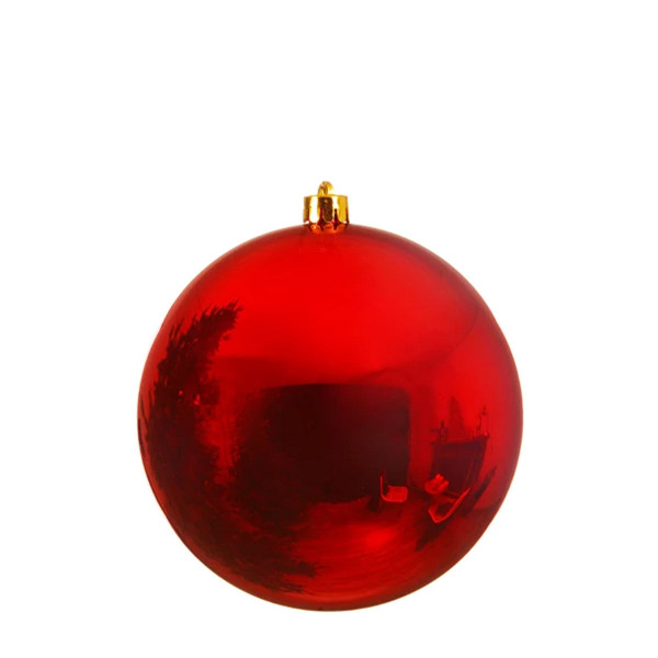 Weihnachtskugel bruchfest rot, Christbaumkugel weihnachtsrot, Ø20cm, Kaemingk