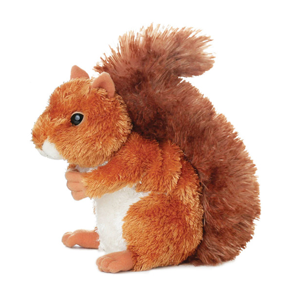 Plüsch Eichhörnchen Nutsie, rotbraun, Mini Flopsies, 20cm, Aurora World