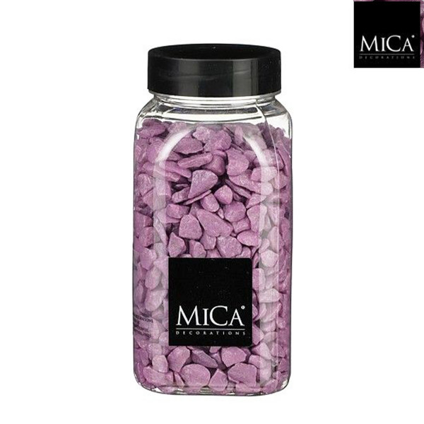 Deko Sand Kiesel lila, 650ml, Mica Decorations