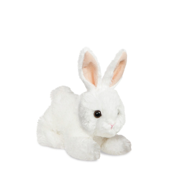 Plüsch Hase weiß, Mini Flopsies, 20cm, Aurora World